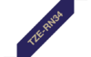 Tekstiilinauha Brother TZe-RN34 12mm satiini sininen/kulta